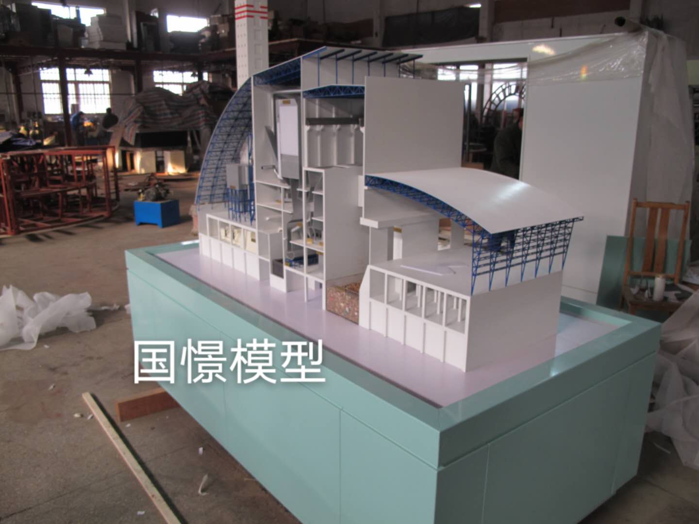 平邑县工业模型