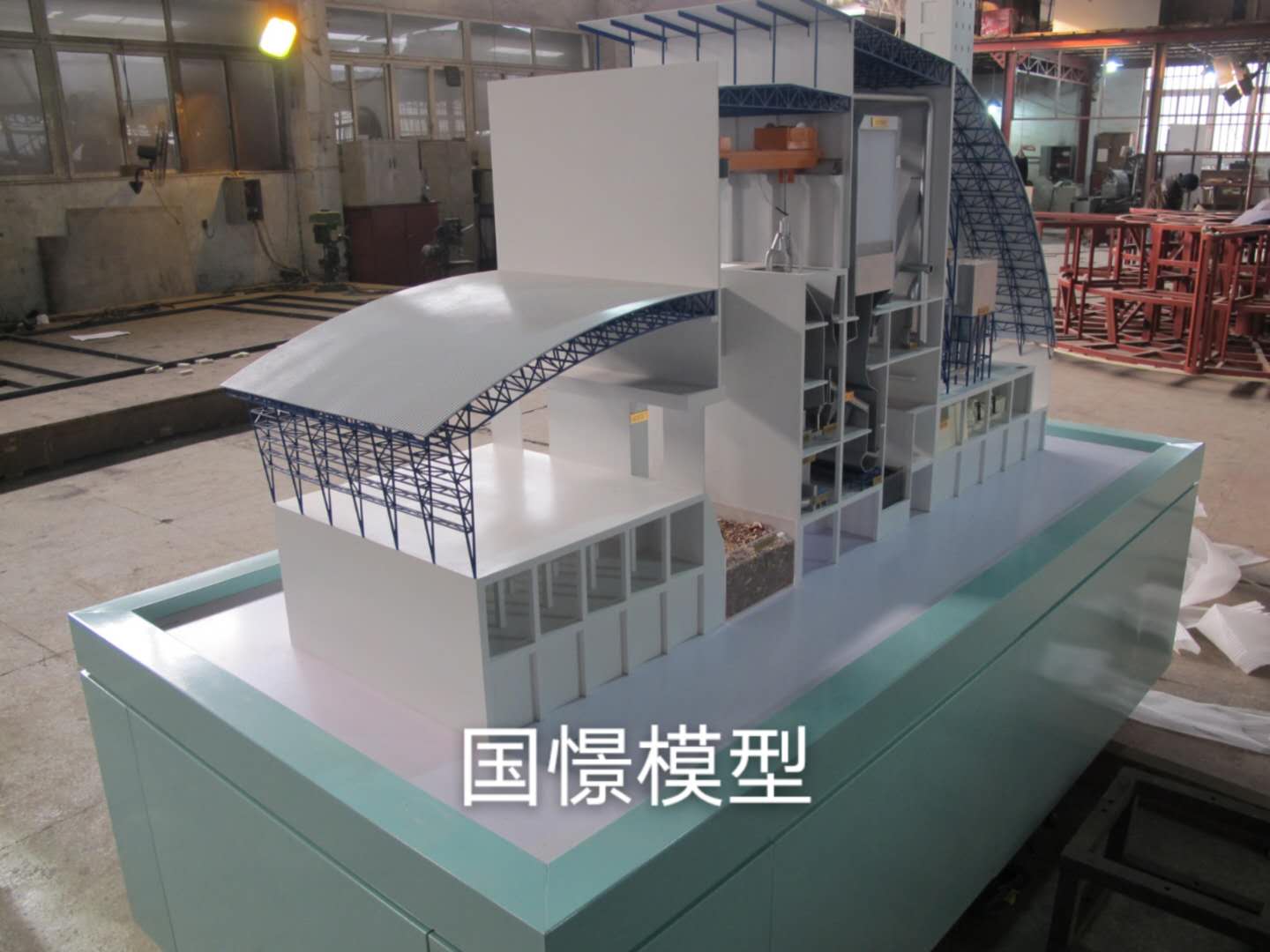 平邑县工业模型