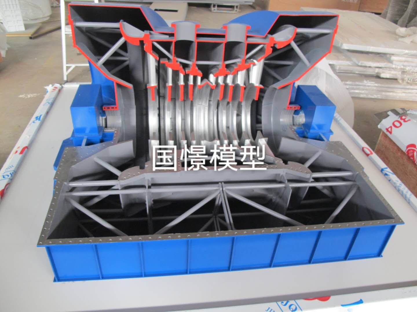 平邑县机械模型