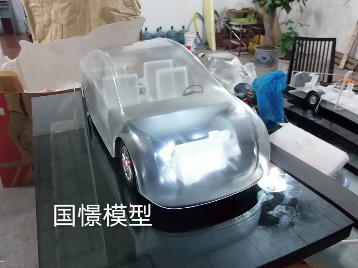 平邑县透明车模型